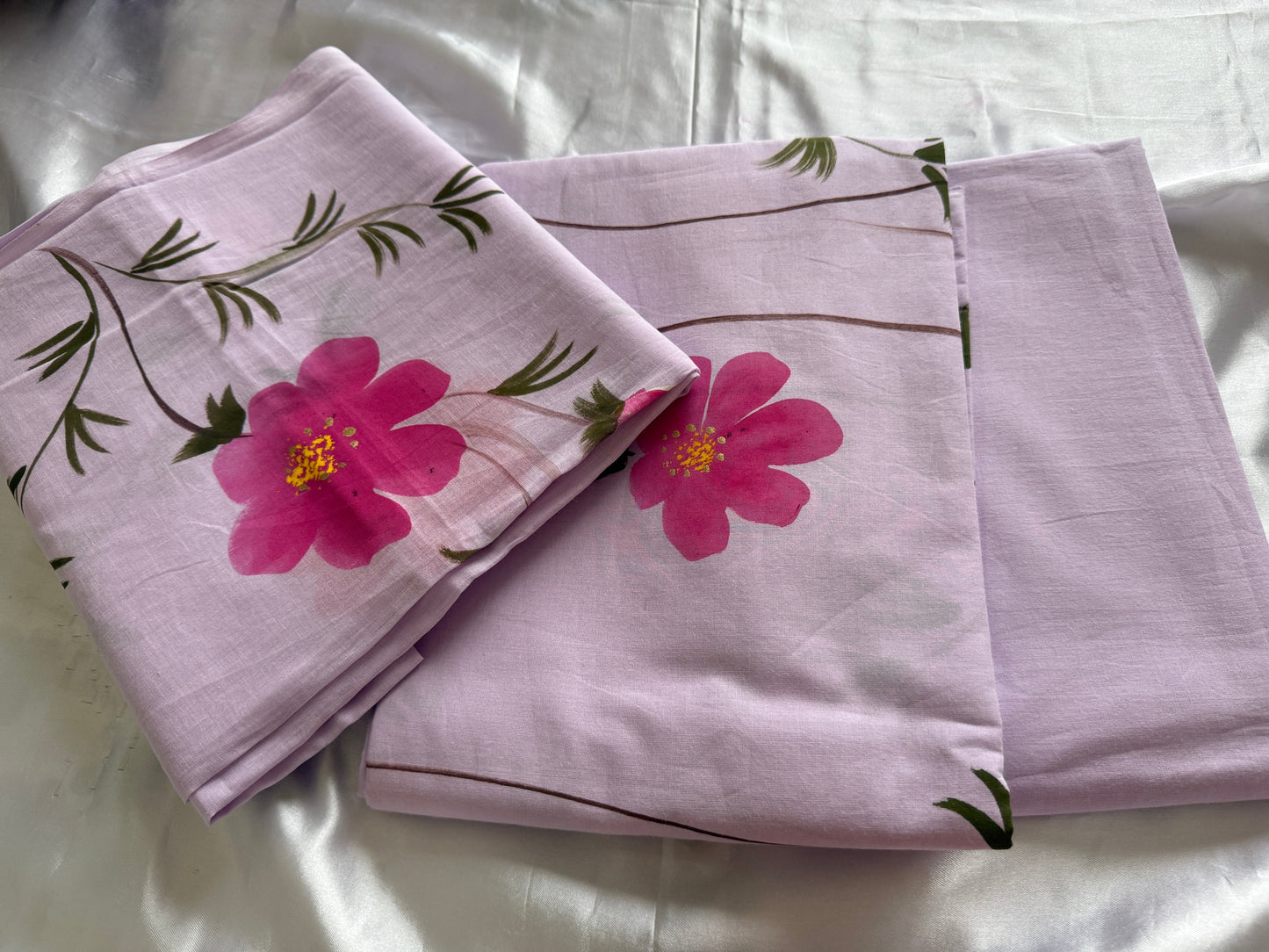 Cotton Suit Sets with Cotton Dupatta