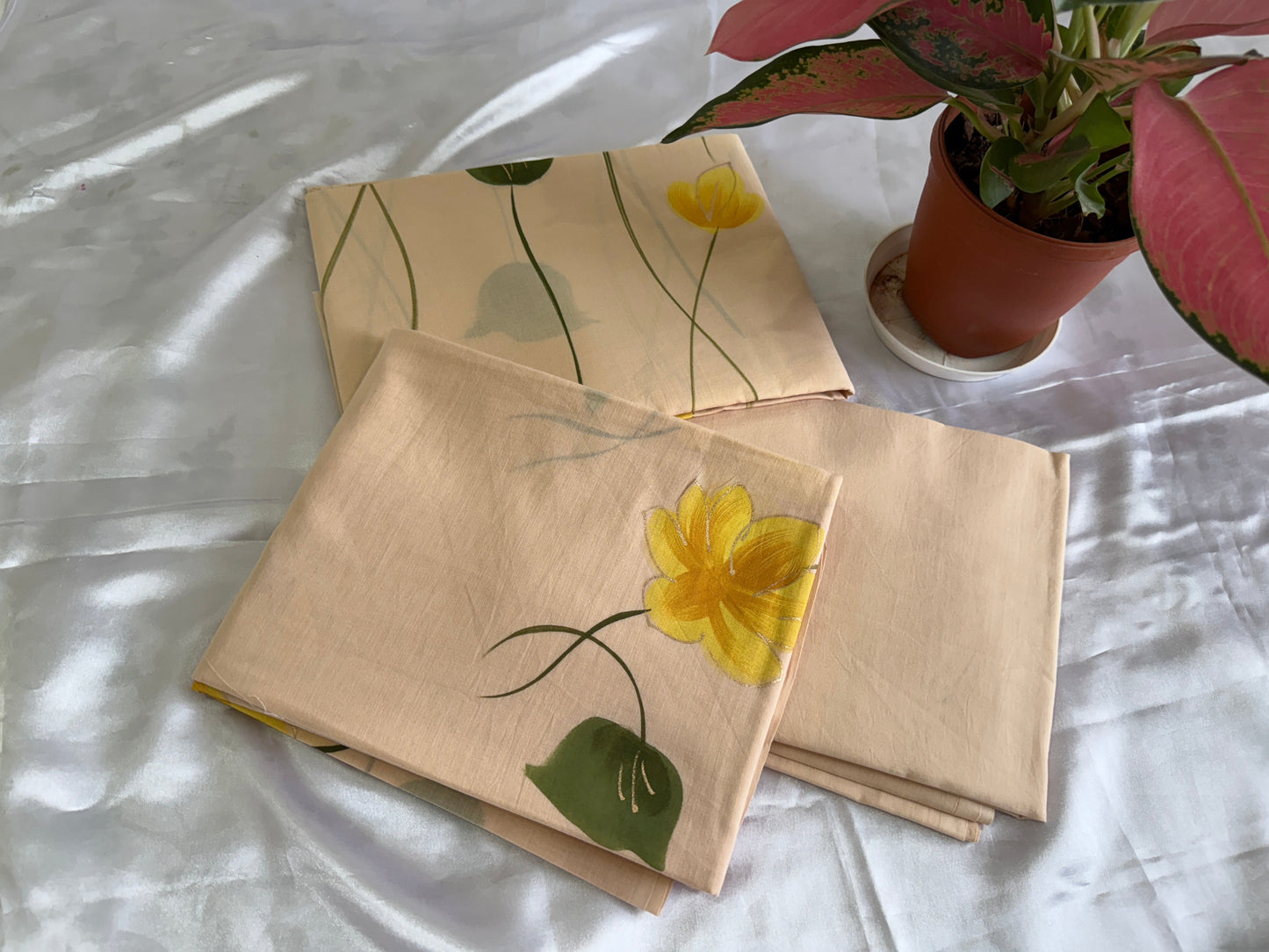 Cotton Suit Sets with Cotton Dupatta