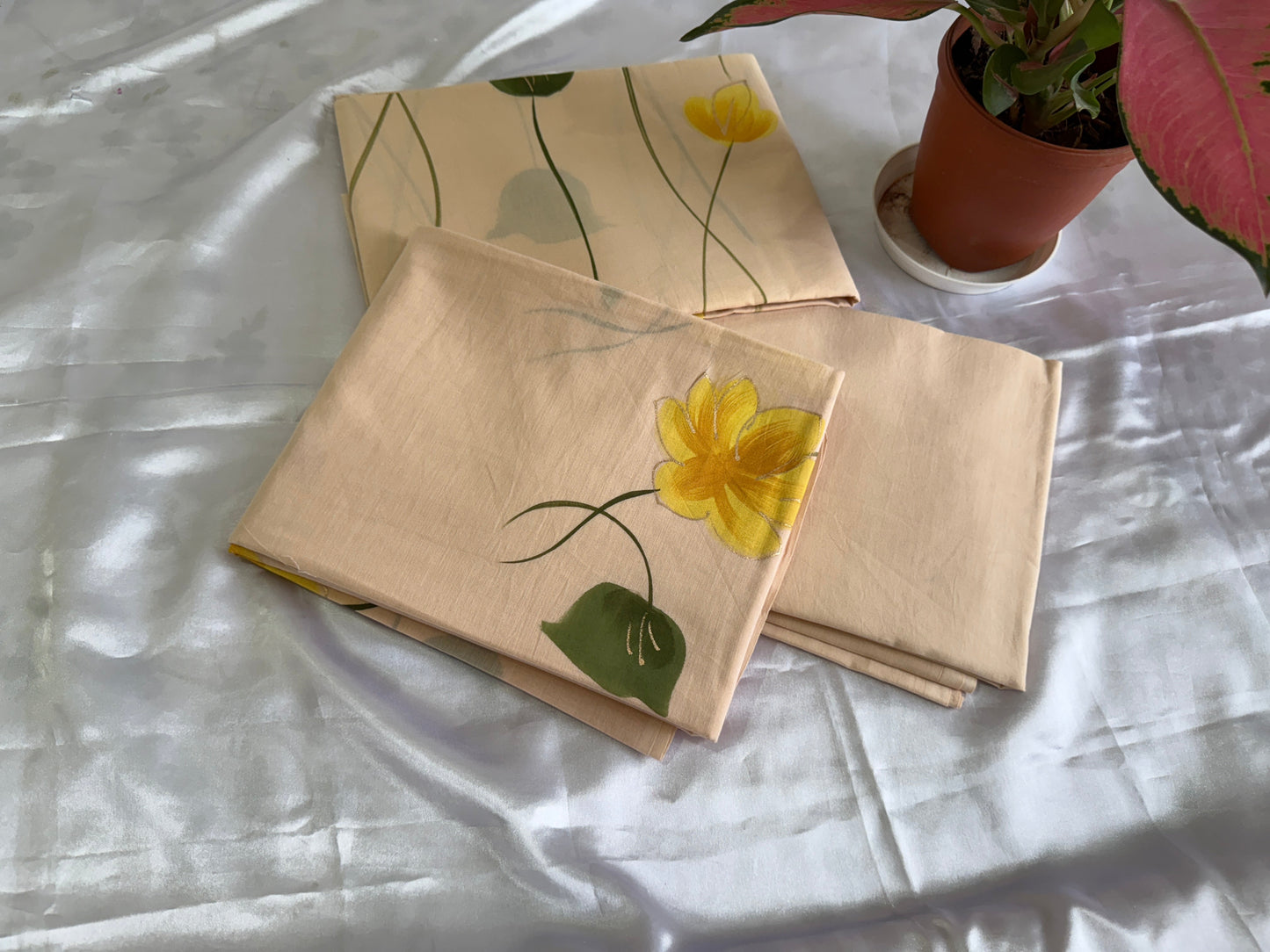 Cotton Suit Sets with Cotton Dupatta