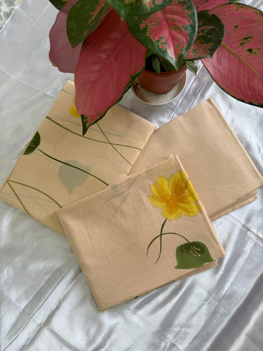 Cotton Suit Sets with Cotton Dupatta