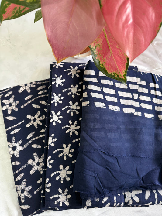 Cotton Suit Sets with Cotton Dupatta