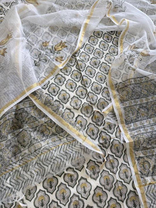 "Silver Mist Mosaic"
